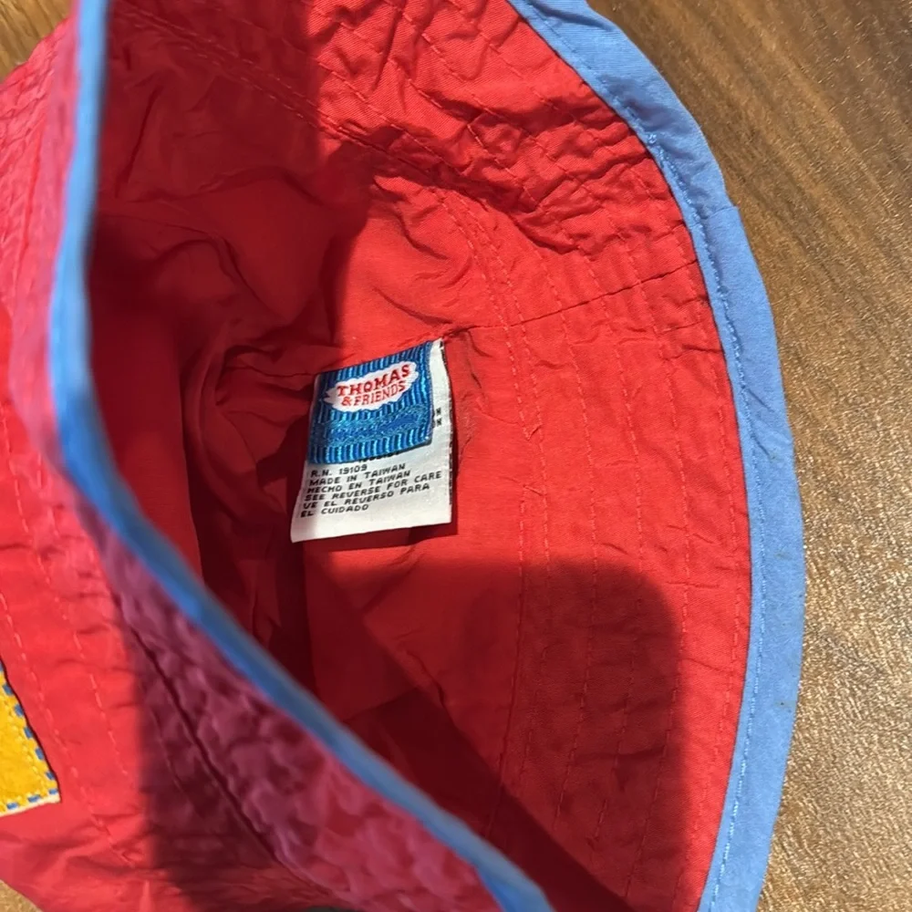 Vintage Thomas Train & friends kids bucket Hat Cap 12 mo